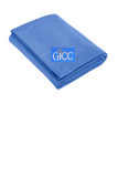 Embroidered GICC Fleece Blanket